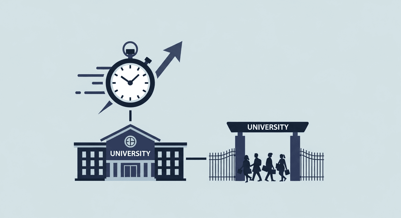 Why the Speed of Your Evaluation System Is Now an Admissions Competitive Advantage