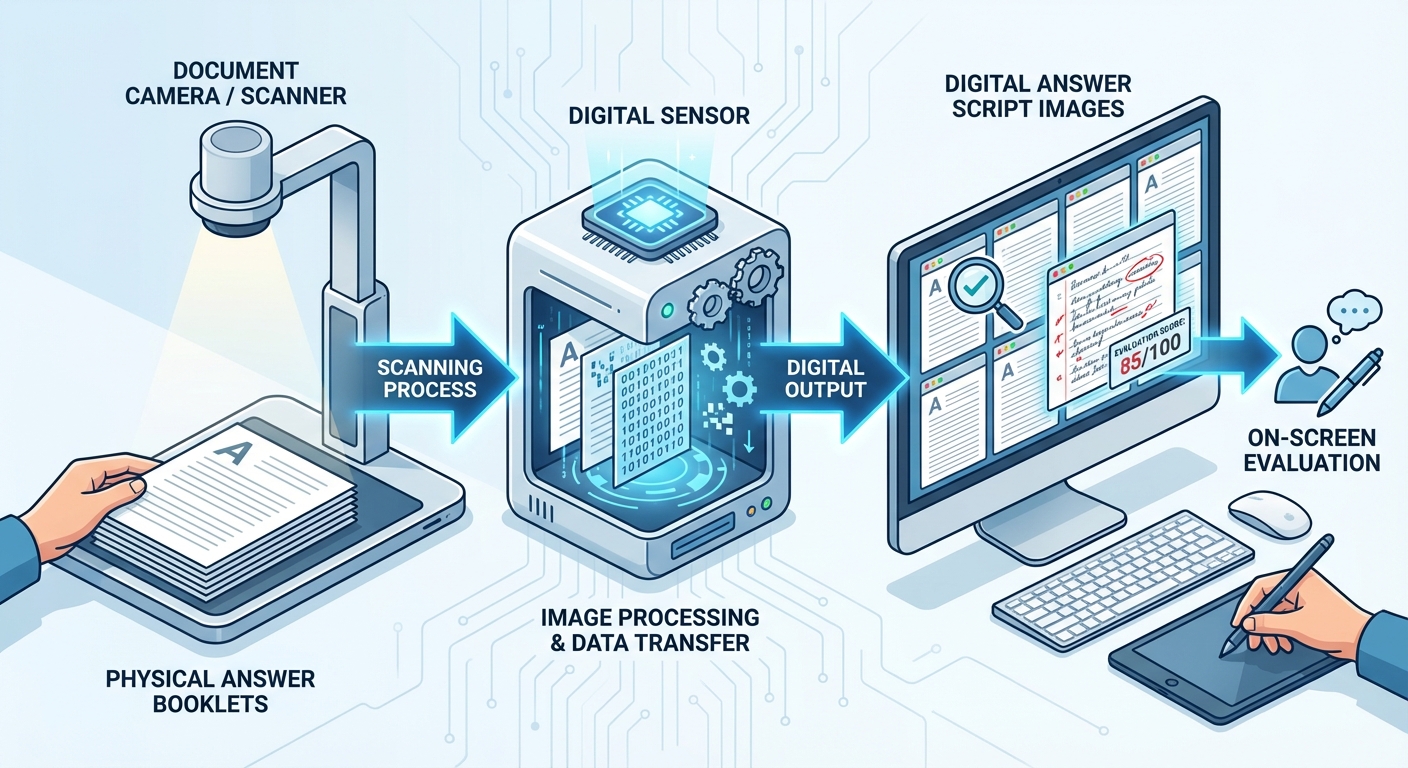 From scanning to digital evaluation
